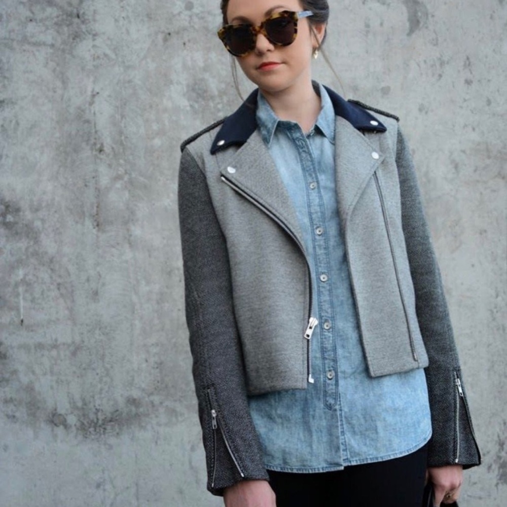NWT Theory biker jacket